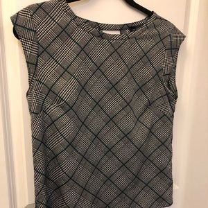 Limited Houndstooth Blouse